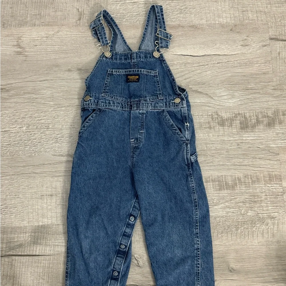 Vintage Oshkosh B Gosh Denim Overalls 4T